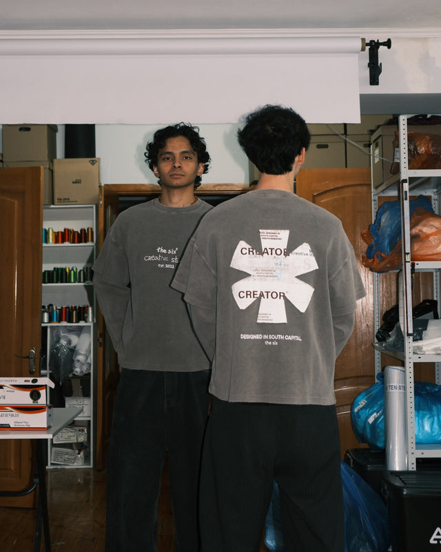 Six again Longsleeve brown