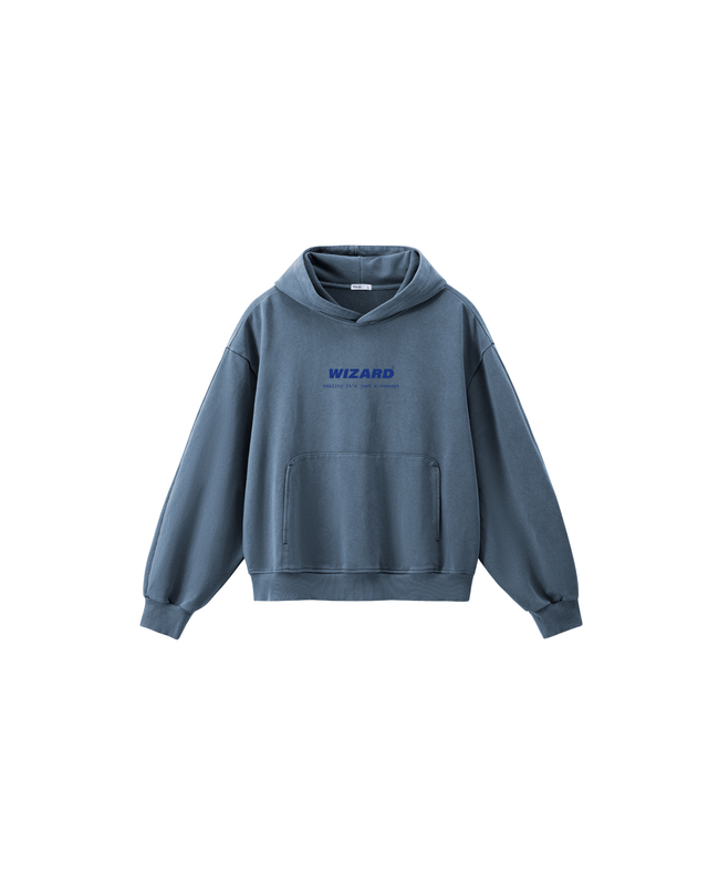 Hoodie 369 grey/blue