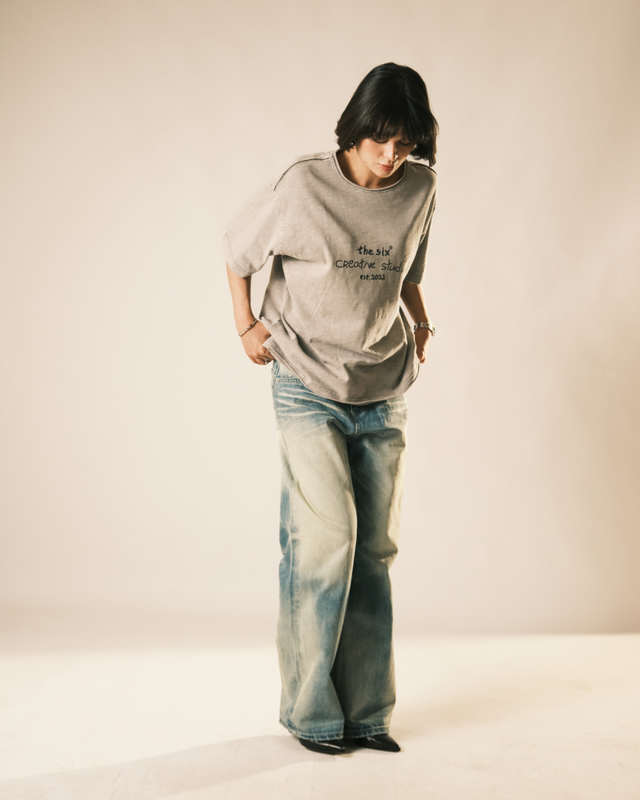 T-shirt The Six light grey