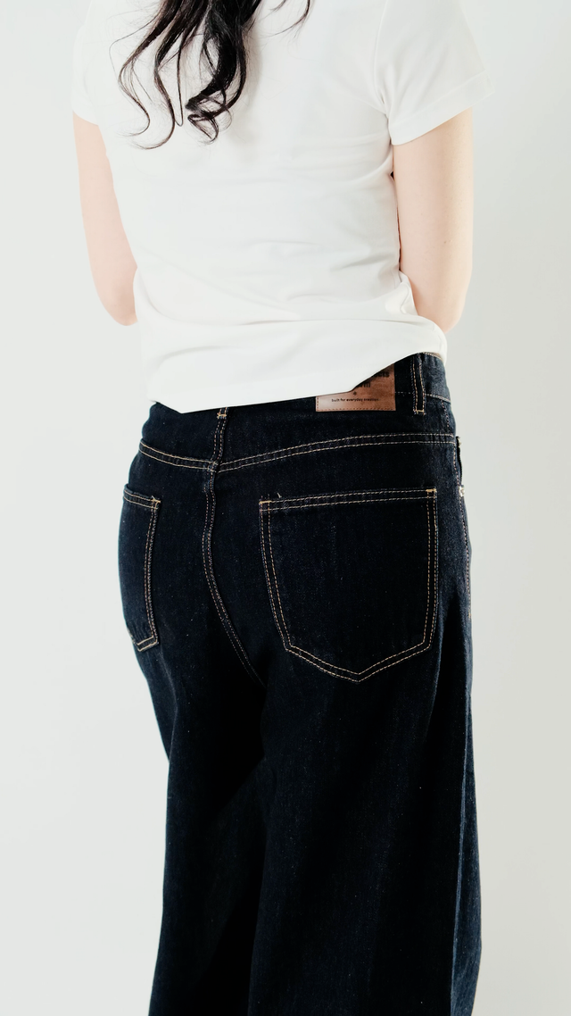 raw* denim jeans
