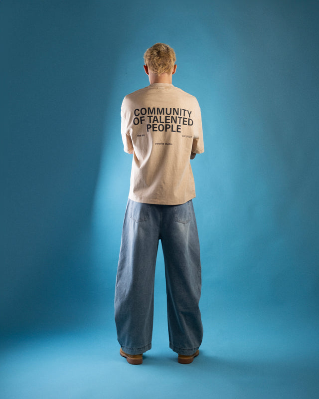 T-shirt COTP Grunge Beige