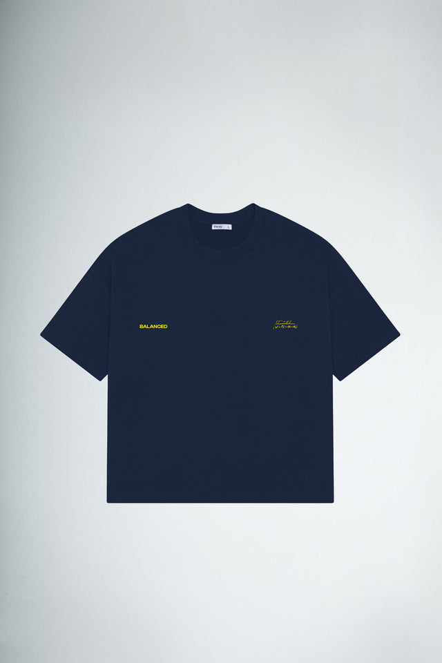 T-shirt Balanced Dark Blue