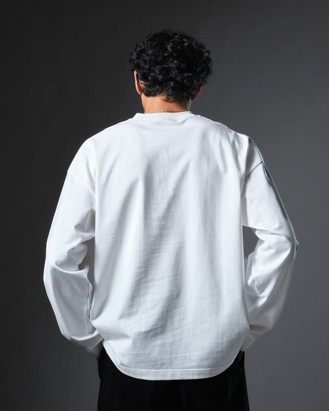 South capital Longsleeve white