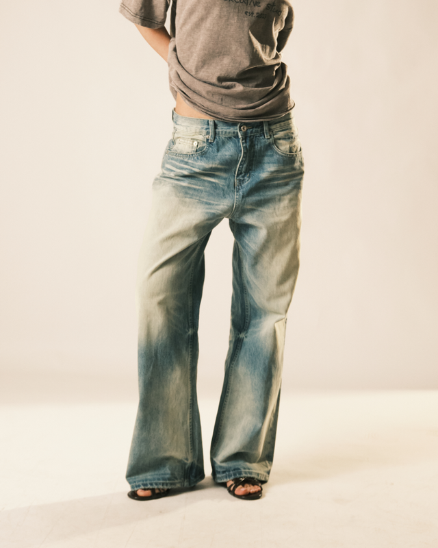 Bleached* jeans