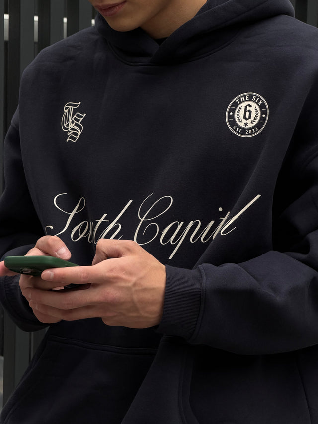 Hoodie South Capital dark blue