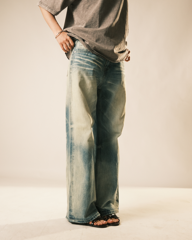Bleached* jeans
