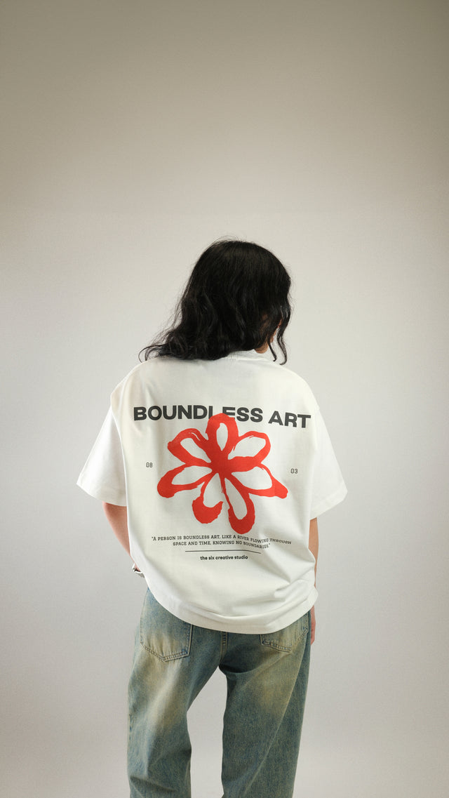 T-shirt Boundless Art Flower GEN1 White