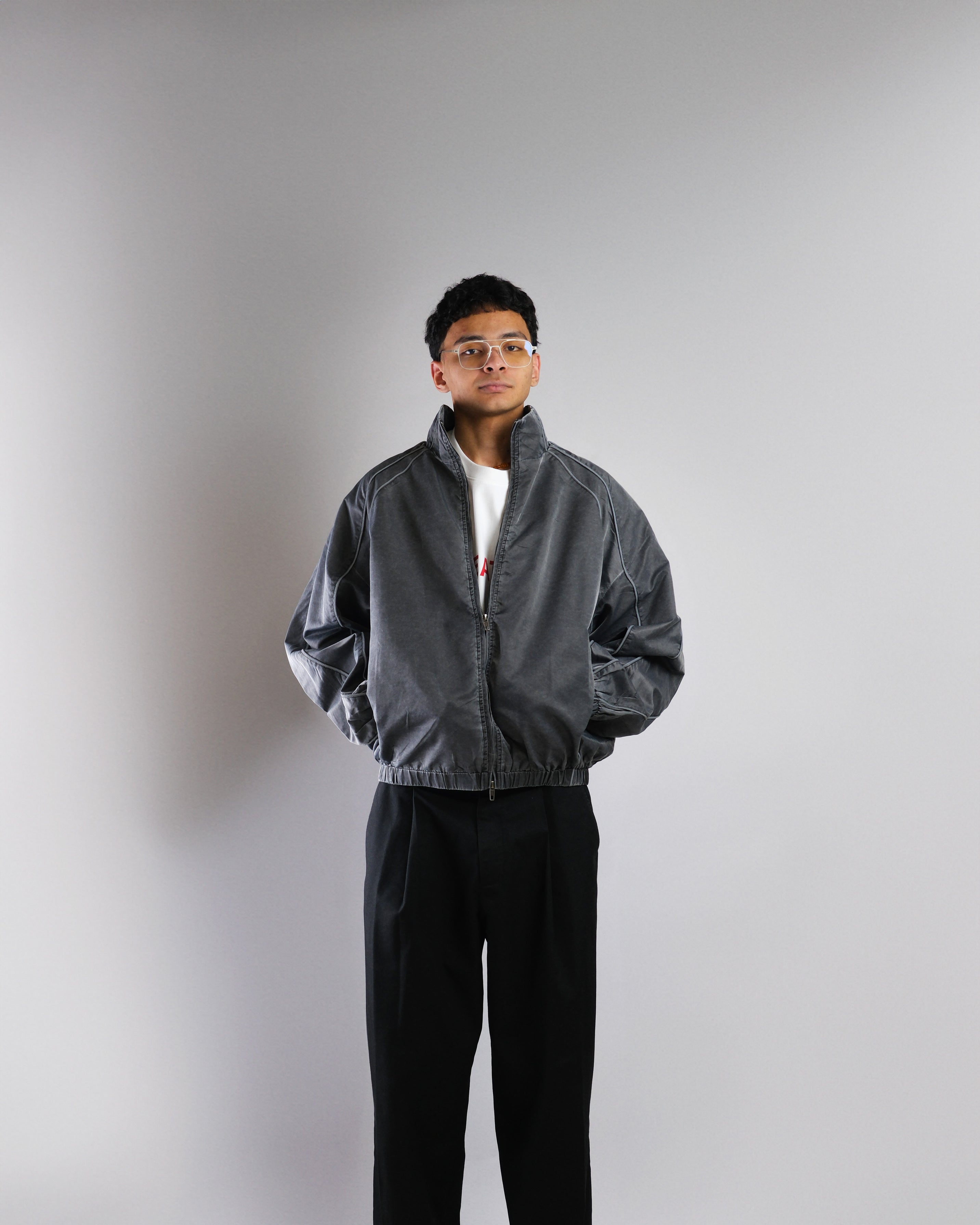 Bomber Jacket Grey – The Six