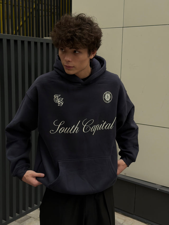 Hoodie South Capital dark blue