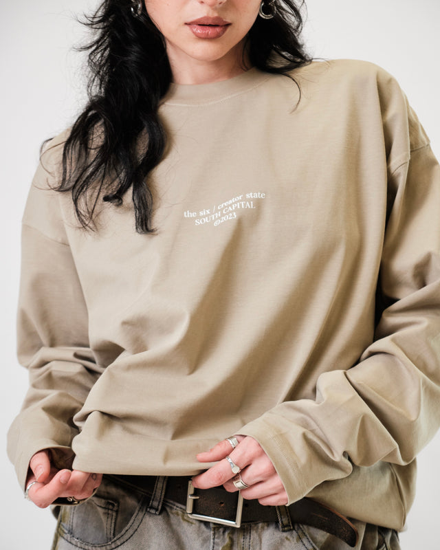 Khaki Longsleeve  The six/ creator state