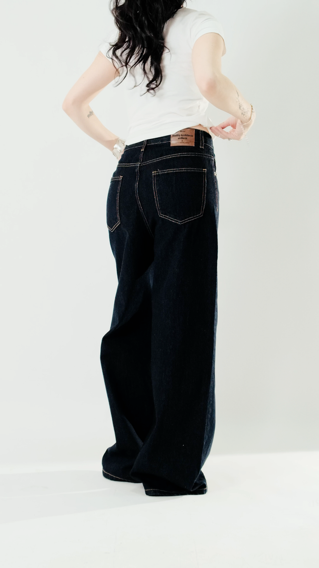 raw* denim jeans