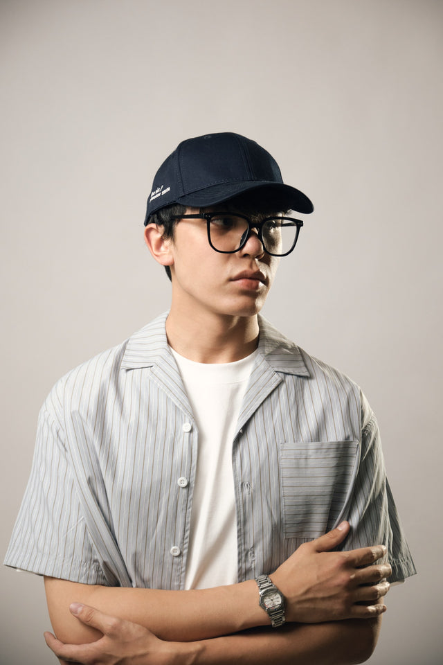 Cap the six creative state blue