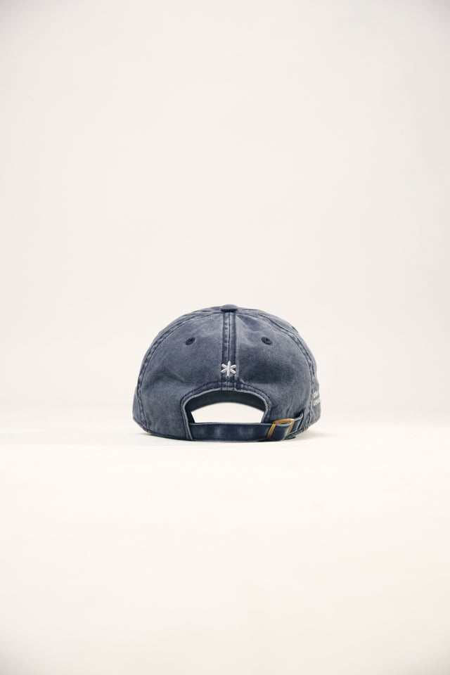 Cap the six creative studio grunge blue