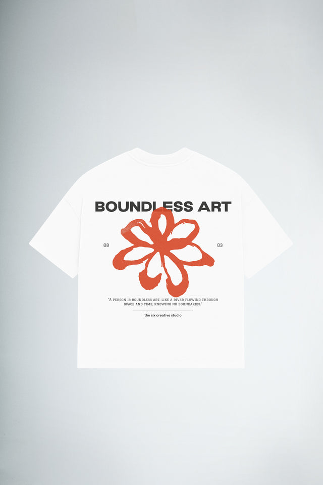 T-shirt Boundless Art Flower GEN1 White