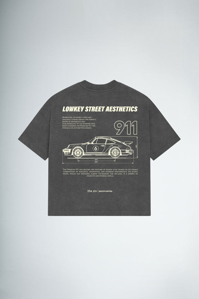T-shirt Porsche LSA GEN1 GrayWhite