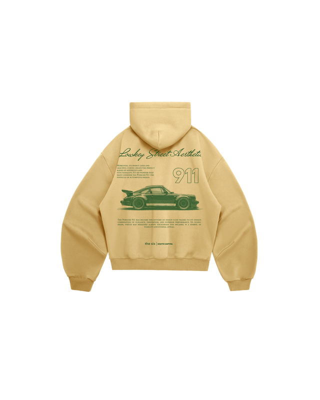 Hoodie PRSCH mustard