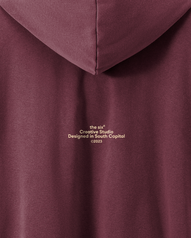 Hoodie TSCS burgundy