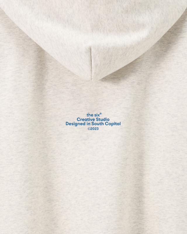 Hoodie CREATOR light grey