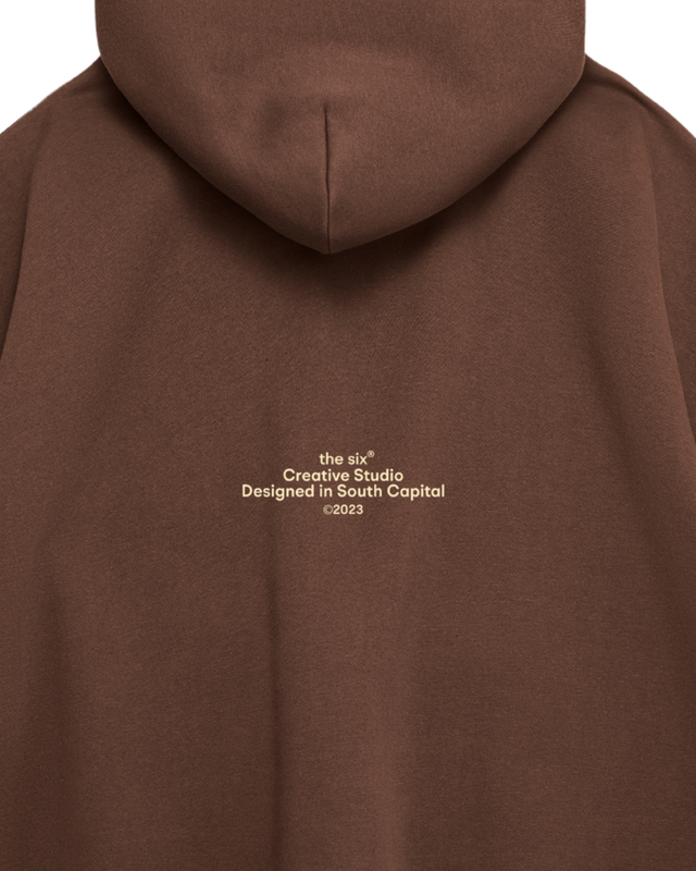 Hoodie EARTH CHILD brown