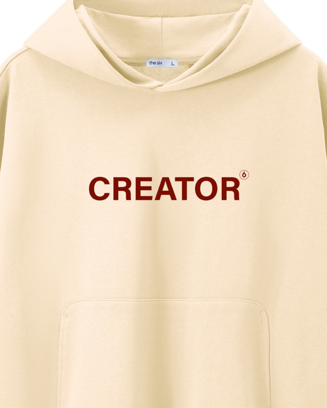 Hoodie CREATOR milky