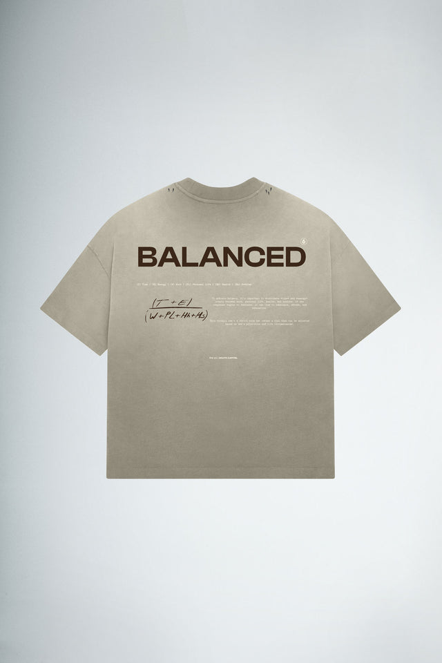 T-shirt Balanced OmbreGreen