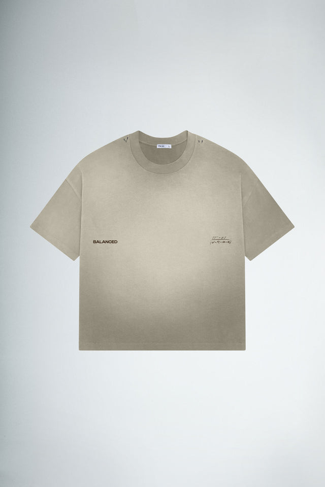 T-shirt Balanced OmbreGreen