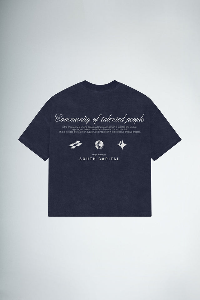 T-shirt COTP DarkBlue Grunge GEN2
