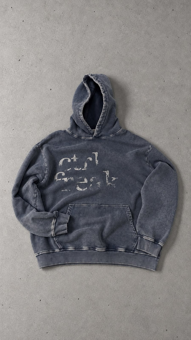hoodie ctrl blue