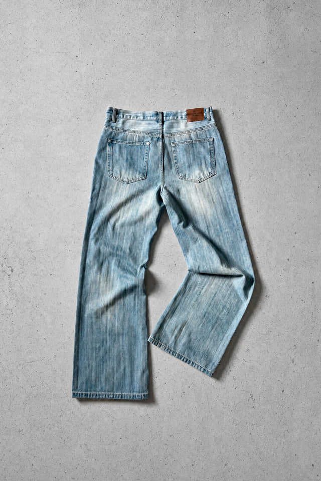 straight retro* jeans