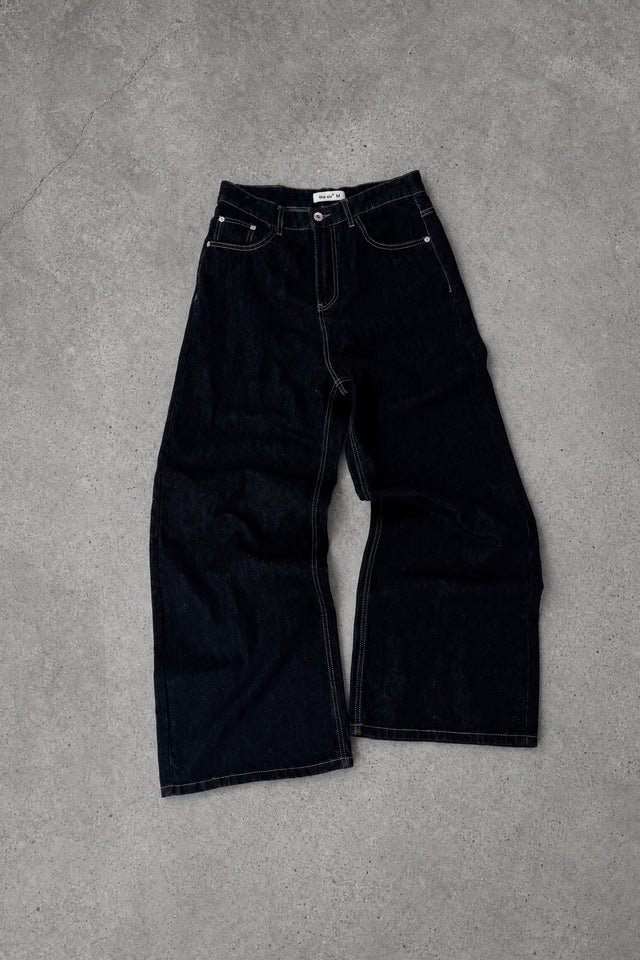raw* denim jeans