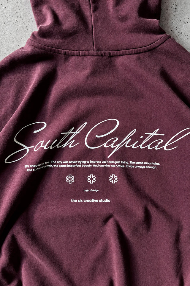 south capital* wine red