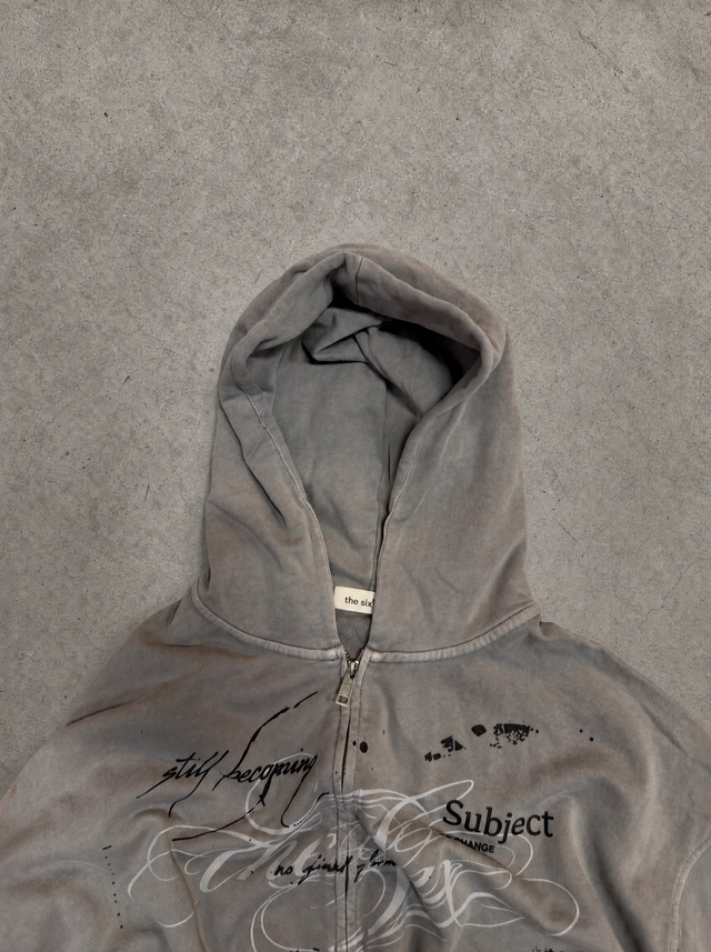 Zip hoodie the six light
