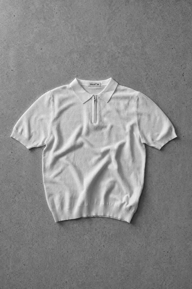 classic polo shirt* white